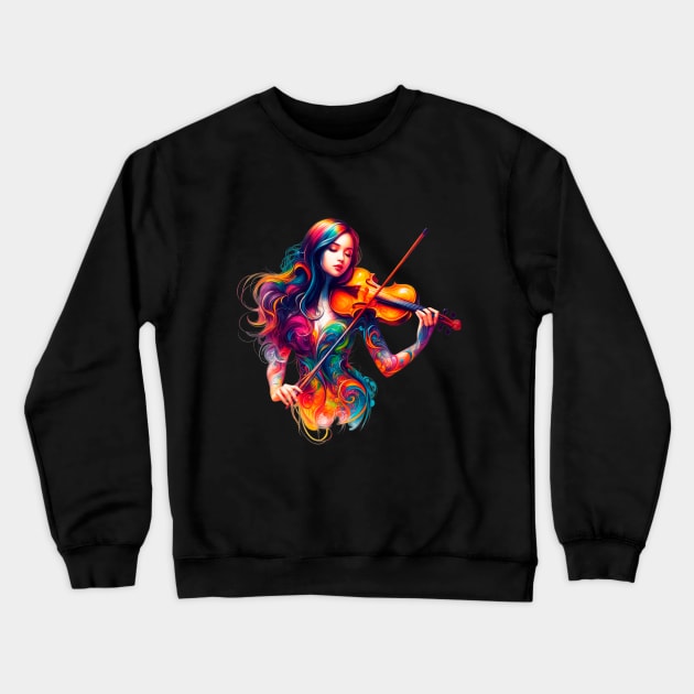 Soulful Notes Crewneck Sweatshirt by AtypicalWorld